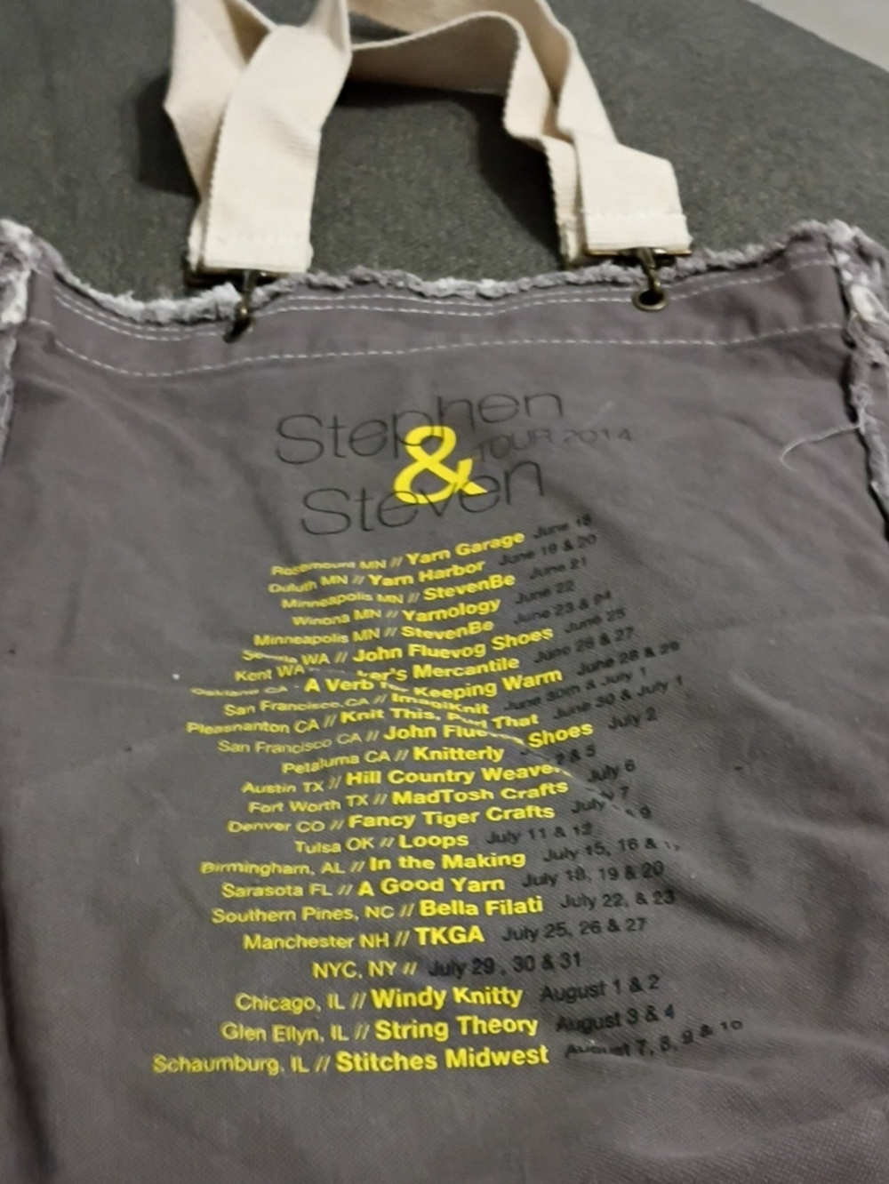 Stephen & Steven Tote Bag